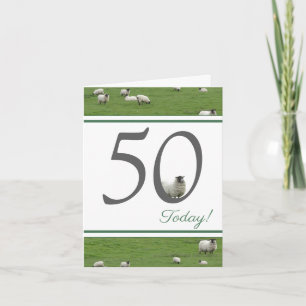 Funny 50. Geburtstagskarte Karte