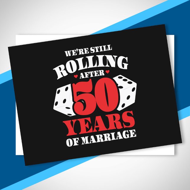 Funny 50 Jahre Paare Verheiratet 50 Jahre Postkarte (Von Creator hochgeladen)