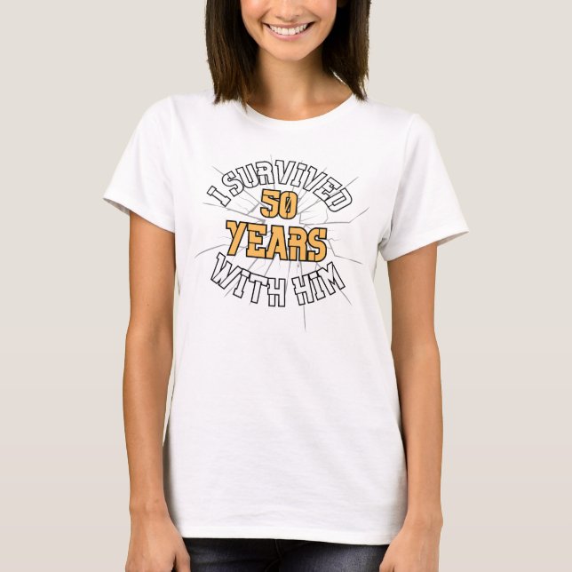 Funny 50-jähriges Shirt (Vorderseite)