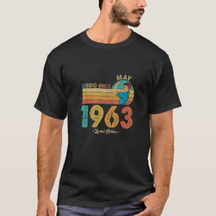Funny 59th Birthday Mai 1963 Legend seit 1963 59 T-Shirt