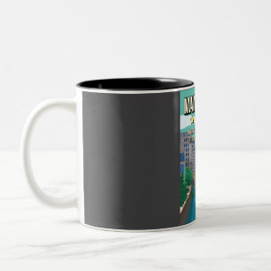 Funny 5 Star Manchester England Dark Spaß Travel Zweifarbige Tasse