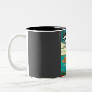 Funny 5 Star Review Lanzarote Spanien Vintage Trav Zweifarbige Tasse