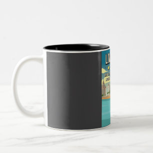 Funny 5 Sterne Liverpool River Skyline UK Travel P Zweifarbige Tasse