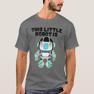 Funny 5th Birthday Geschenk Niedlich 5 Jahre Old R T-Shirt