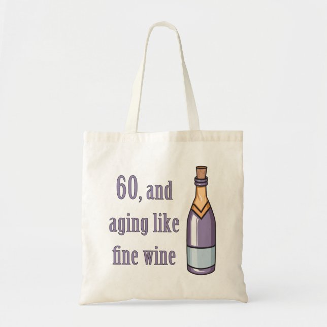 Funny 60. Geburtstag Geschenkideen Tragetasche (Vorne)