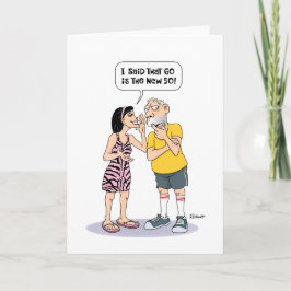 Funny 60. Geburtstag Karte