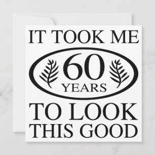 Funny 60. Geburtstag Karte