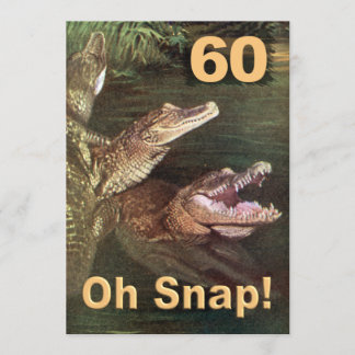 Funny 60. Geburtstagsparty Einladungen