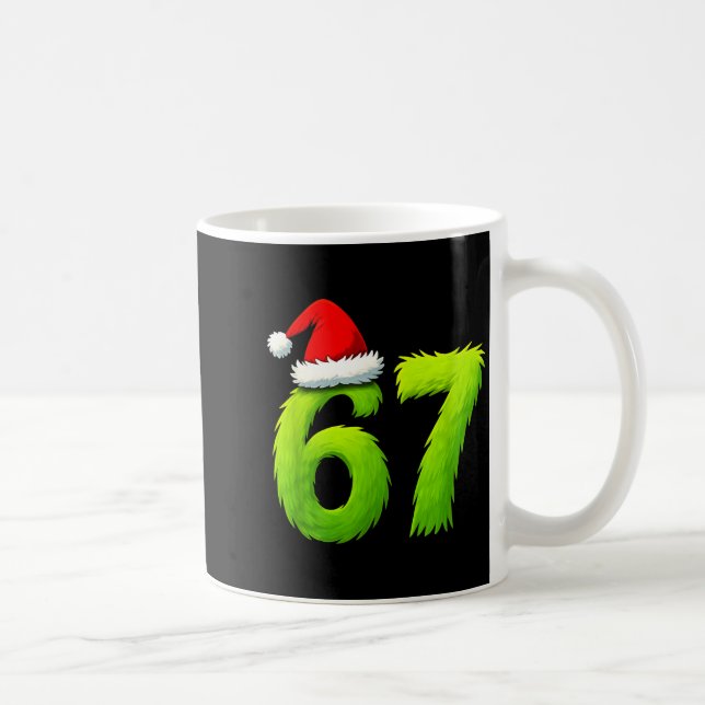 Funny 67 Christmas Six Seven Meme 6 7 Teens Boys G Kaffeetasse (Rechts)