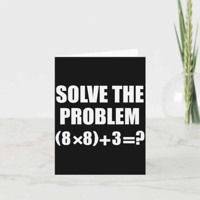 Funny 67 Meme Pemdas Elementary Math Teacher Brain Karte (Vorderseite)