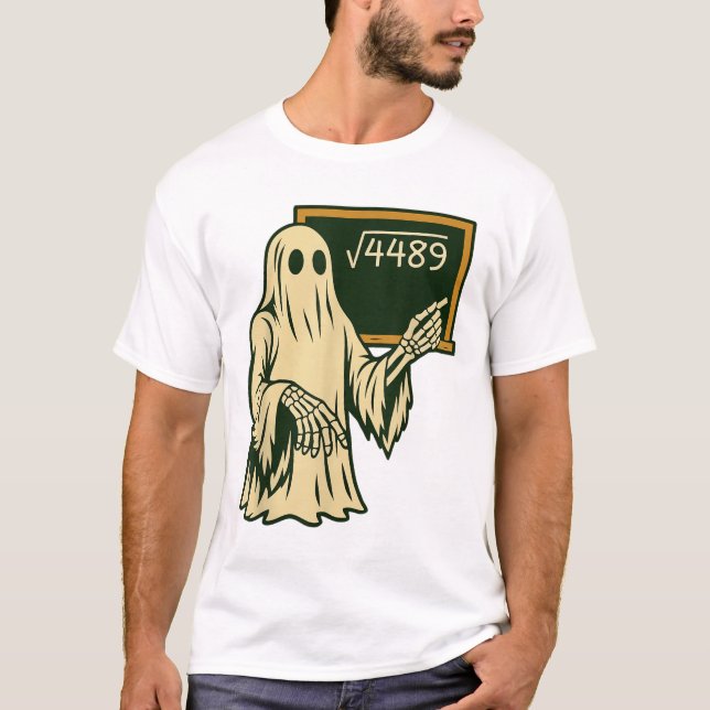 Funny 67 Meme Square Root 4489 Slang Math Teacher  T-Shirt (Vorderseite)
