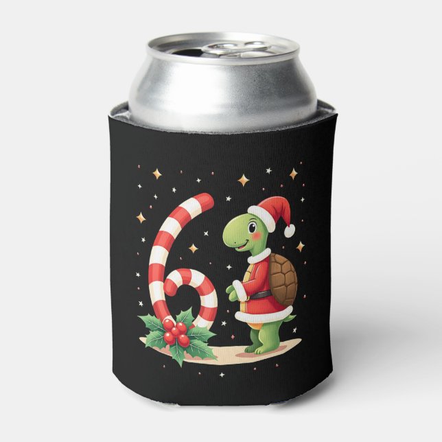 Funny 67 Meme Turtle Christmas PJm Men Women Famil Dosenkühler (Kanne Vorderseite)