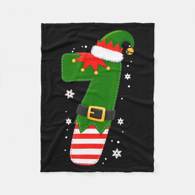 Funny 67 Six Seven Meme Couple Matching Christmas  Fleecedecke (Vorderseite)