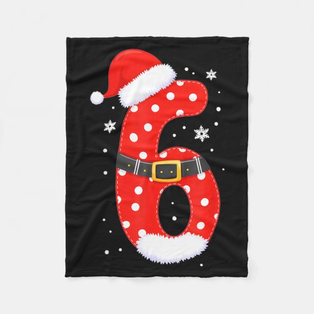 Funny 67 Six Seven Meme Couple Matching Christmas  Fleecedecke (Vorderseite)