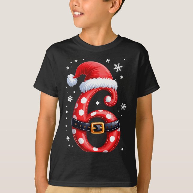 Funny 67 Six Seven Meme Couple Matching Christmas  T-Shirt (Vorderseite)