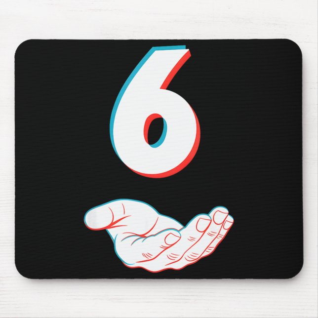 Funny 67 Six Seven Meme Couple Matching Halloween  Mousepad (Vorne)