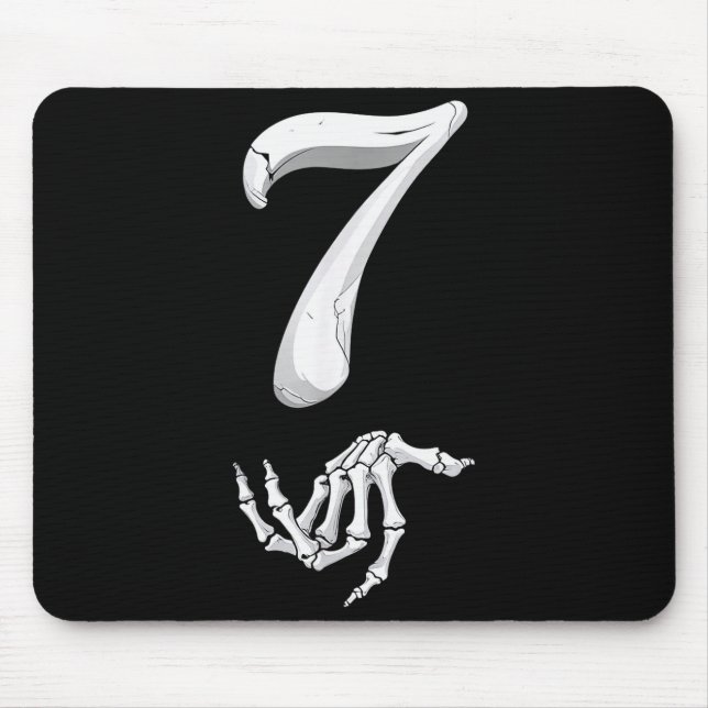 Funny 67 Six Seven Meme Couple Matching Halloween  Mousepad (Vorne)