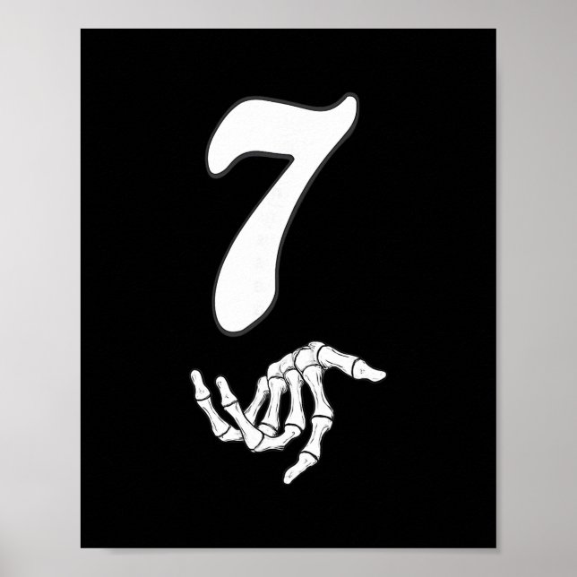 Funny 67 Six Seven Meme Couple Matching Halloween  Poster (Vorne)