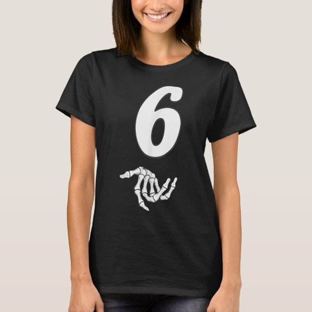 Funny 67 Six Seven Meme Couple Matching Halloween T-Shirt (Vorderseite)