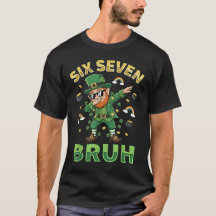 Funny 67 St Patricks Day Dabbing Leprechaun Six Se