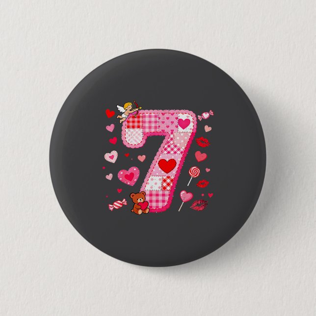 Funny 67 Valentine Meme Couple Matching Love  Button (Vorderseite)
