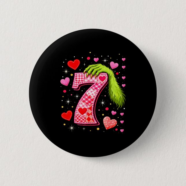 Funny 67 Valentine Meme Couple Matching Love  Button (Vorderseite)