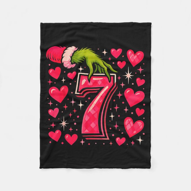 Funny 67 Valentine Meme Couple Matching Love  Fleecedecke (Vorderseite)