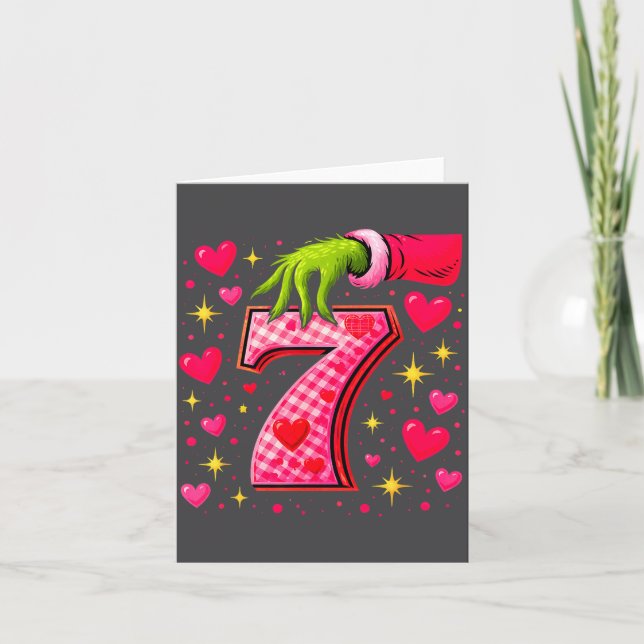 Funny 67 Valentine Meme Couple Matching Love  Karte (Vorderseite)