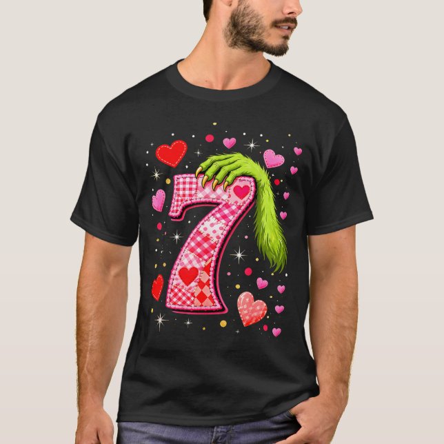 Funny 67 Valentine Meme Couple Matching Love  T-Shirt (Vorderseite)