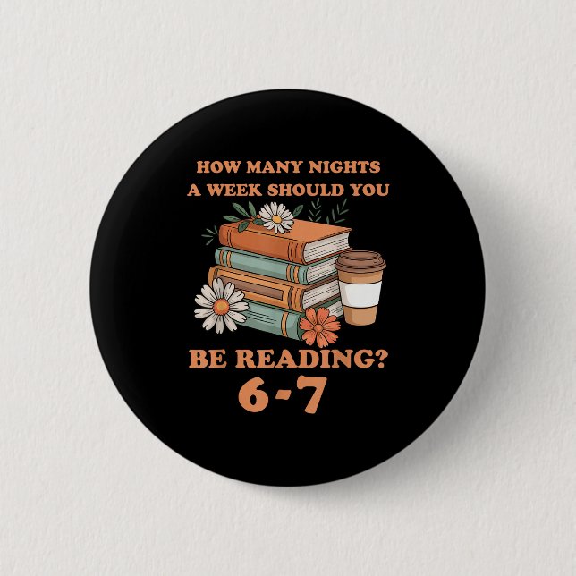 Funny 6-7 Englieacher 67 Meme Reading  Button (Vorderseite)