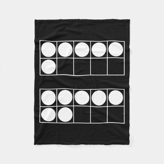 Funny 6 7 Number Teachers Students Six Seven Meme  Fleecedecke (Vorderseite)