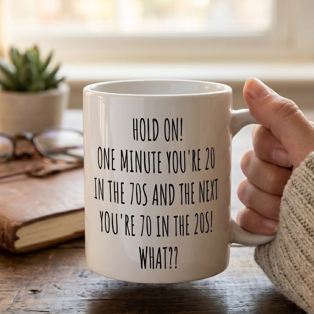 Funny 70. Geburtstag Tasse (Von Creator hochgeladen)