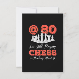 Funny 80. Geburtstagsgeschenk - 80 Jahre alte Scha Einladung