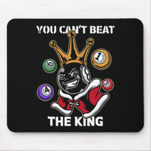 Funny 8 Ball Billiard Pool Player Aight Ball Billi Mousepad