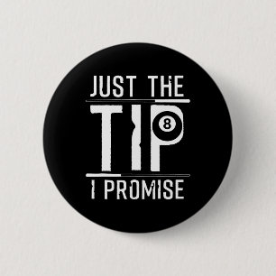 Funny 8 Ball Pool Geschenk für Männer Frauen Cool Button
