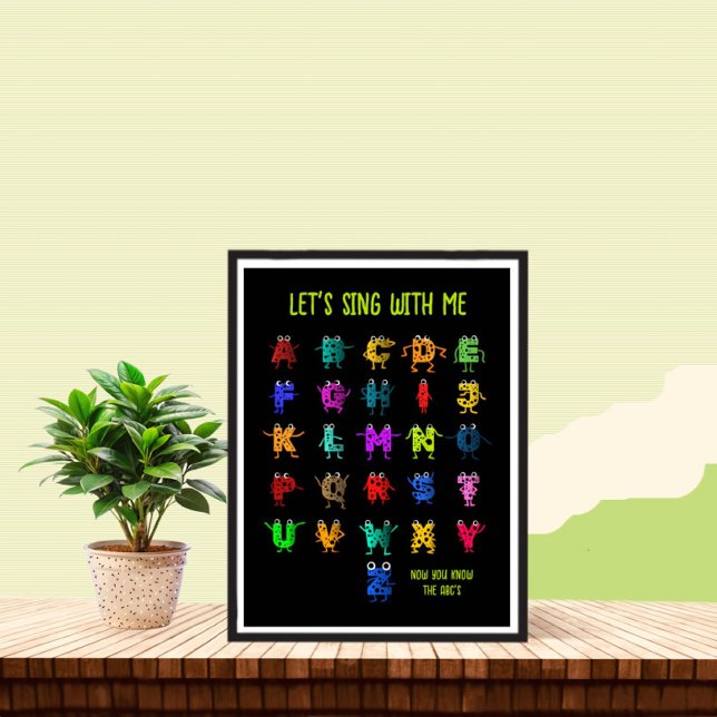 Funny ABC's Poster (Von Creator hochgeladen)