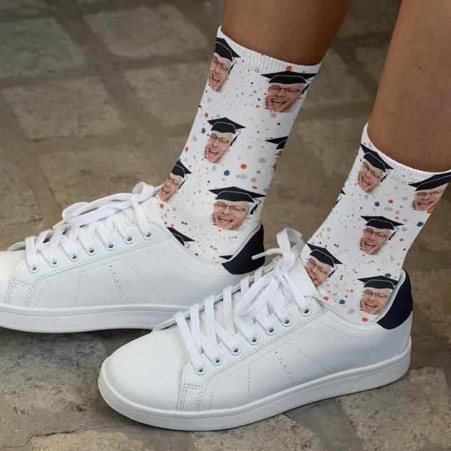 Funny Abschluss Foto Socken (Von Creator hochgeladen)