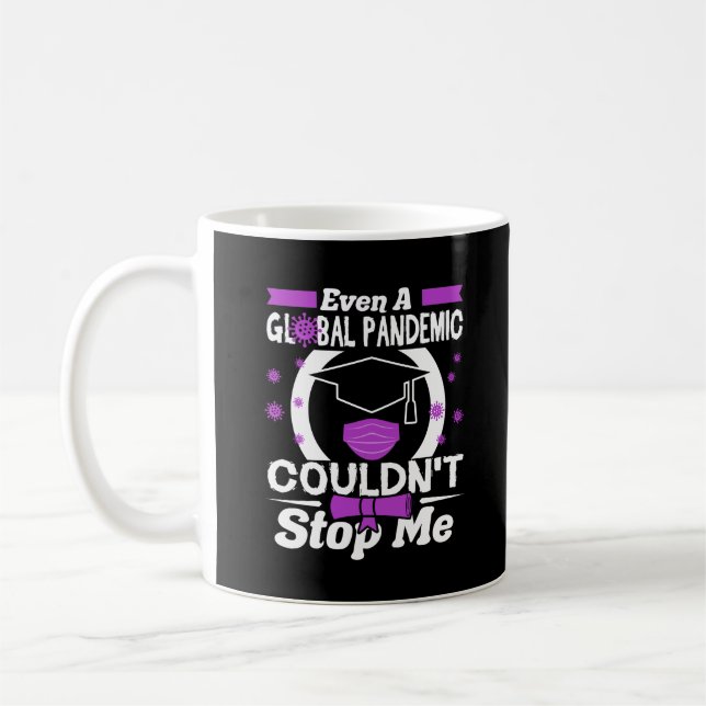 Funny Abschluss Gift Class of 2020 Uni Master Kaffeetasse (Links)
