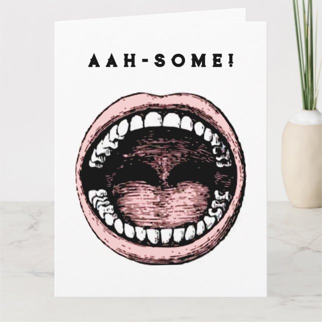 Funny Abschluss Karte (Vorderseite)