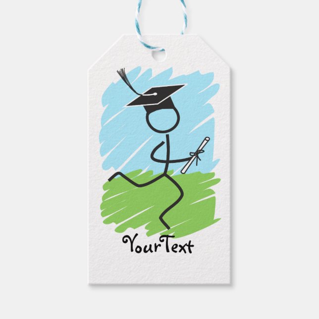 Funny Abschluss Runner © - Cross Country, Track Geschenkanhänger (Vorderseite)
