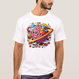 Funny Abstract: #Colorful / (brain) T-Shirt #7