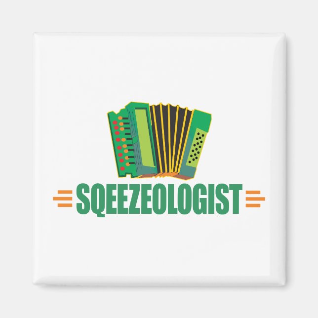 Funny Accordion Magnet (Vorne)