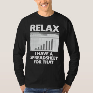 Funny Accountant for Men CPA Financial Analy T-Shirt