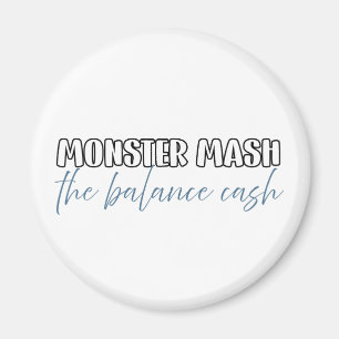 Funny Accountant Halloween - Monster Mash Magnet