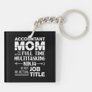 Funny Accountant Mom Schlüsselanhänger