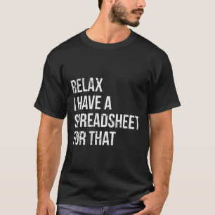 Funny Accountant Spreadsheet Join Accounting T-Shirt