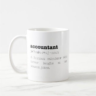 Funny Accountant Tasse