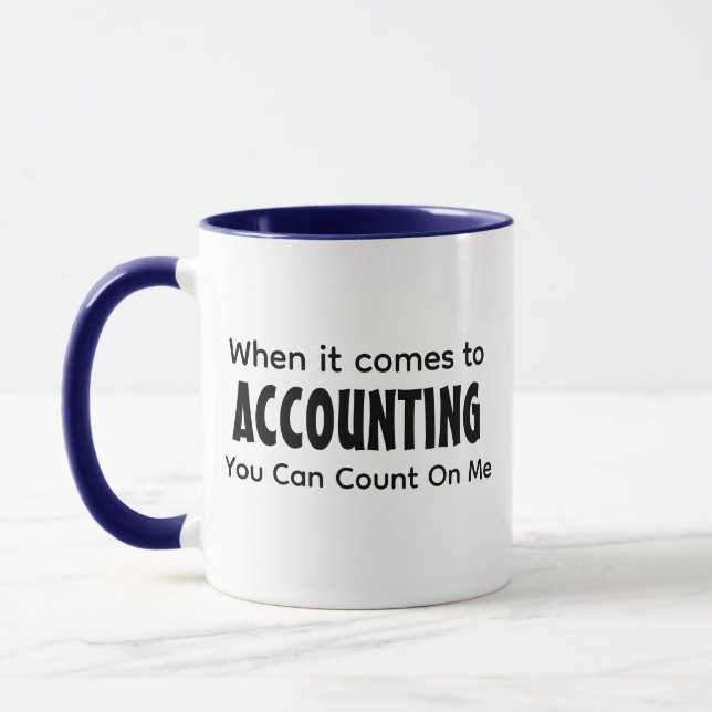 Funny accounting Memes Pun Joke Funny Mug Quotes Tasse (Links)