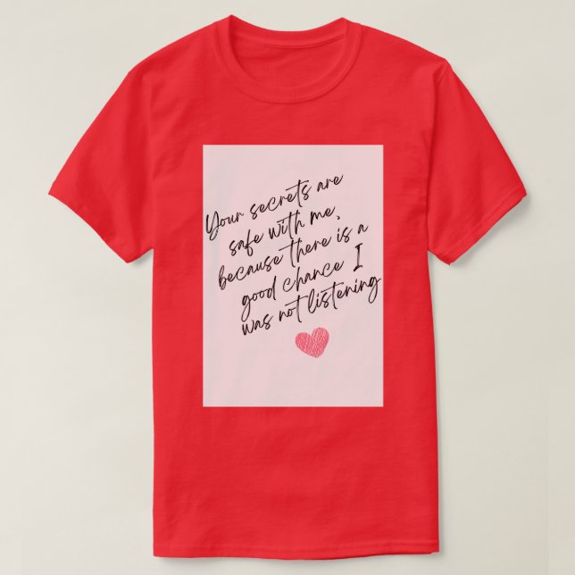 Funny ADHD Zitat T-Shirt (Design vorne)