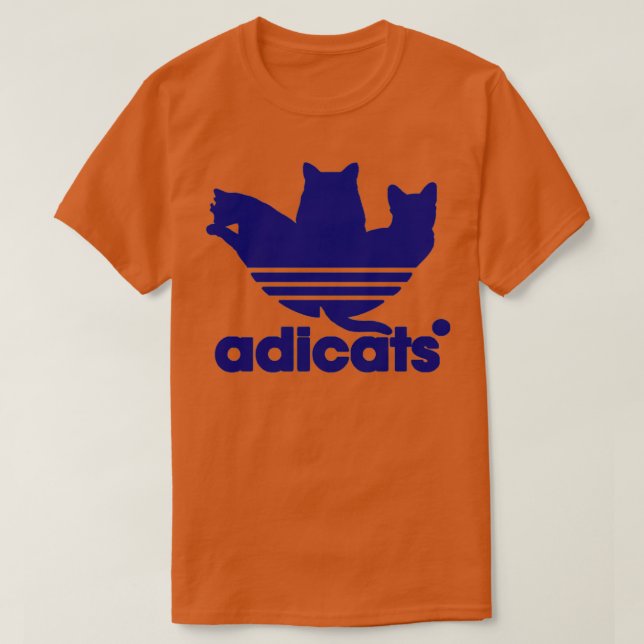 Funny Adicats  T-Shirt (Design vorne)